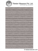 Tone stripe silk rug